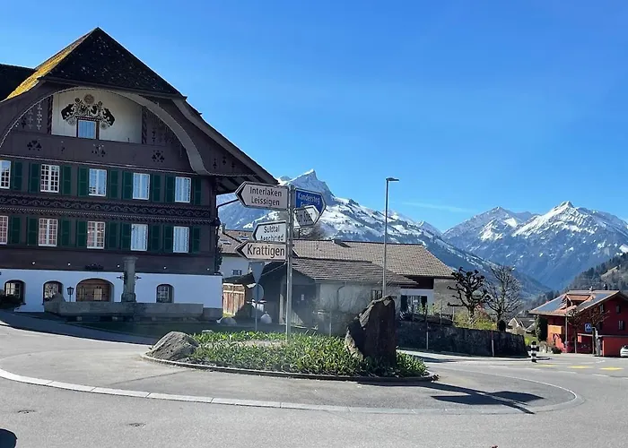 아파트 Nature Escape In Aeschi, Close To Interlaken Aeschi Bei Spiez