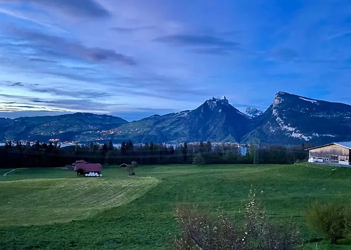 아파트 Nature Escape In Aeschi, Close To Interlaken *